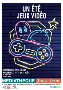 Un espace jeux vidéo est à découvrir durant l’été 2022